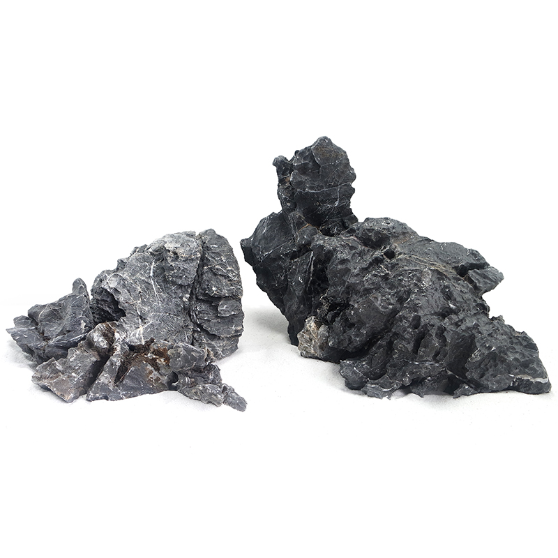 Natural acid-washed slate pebbles can be used in aquariums, landscape models, and amphibian enclosures.